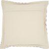 Indigo And Ivory Triangle Design Throw Pillow