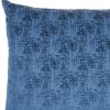 22" Navy Throw Pillow