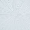16" Periwinkle Tufted Round Throw Pillow