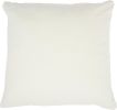 16" X 16" Red Solid Color Velvet Throw Pillow