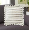 20" Silver Throw Pillow