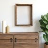 Rustic Gray Wood Shadow Box Frame