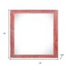 Rustic Farmhouse Red Wood Frame