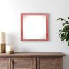 Rustic Farmhouse Red Wood Frame