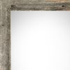 Rustic Farmhouse Dark Gray Wood Frame