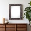 11" X 17" Rustic Farmhouse Rustic Black Wood Frame