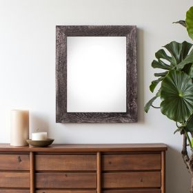 11" X 17" Rustic Farmhouse Rustic Black Wood Frame