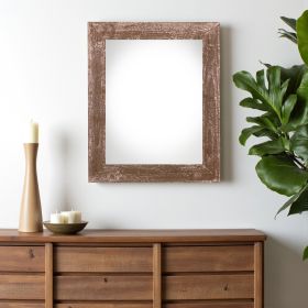 Rustic Farmhouse Brown Wood Frame