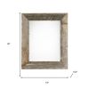 Rustic Farmhouse Gray Wood Frame