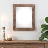 12ï¿½ï¿½ï¿½ X 18ï¿½ï¿½ï¿½ Rustic Farmhouse Brown Wood Frame