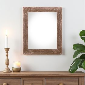 12ï¿½ï¿½ï¿½ X 18ï¿½ï¿½ï¿½ Rustic Farmhouse Brown Wood Frame