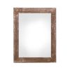 12" X 24" Rustic Farmhouse Espresso Wood Frame