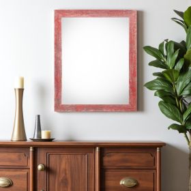 14" X 18" Rustic Red Wood Picture Frame