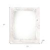 14" X 18" White Wash Wood Picture Frame