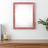 18" X 24" Rustic Farmhouse Red Wood Frame