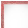 18" X 24" Rustic Farmhouse Red Wood Frame