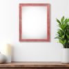 20" X 24" Rustic Farmhouse Red Wood Frame