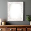 20" X 28" Rustic Farmhouse White Wash Wood Frame