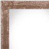 20" X 30" Rustic Farmhouse Espresso Wood Frame