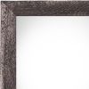 22" X 28" Rustic Farmhouse Rustic Black Wood Frame