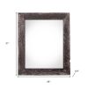 22" X 28" Rustic Farmhouse Rustic Black Wood Frame