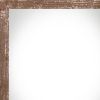 24" X 36" Rustic Farmhouse Espresso Wood Frame