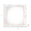 4" X 4" Rustic Farmhouse White Wash Wood Frame