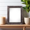 8.5ï¿½ï¿½ï¿½ X 11ï¿½ï¿½ï¿½ Rustic Farmhouse Black Wood Frame