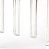 7" Clear Crystal Clear Square Table Vase