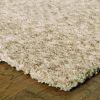 3' X 5' Modern Soft Tan Indoor Area Rug