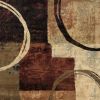 10' X 13' Brown And Black Abstract Geometric Area Rug