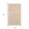 10' X 13' Modern Soft Tan Indoor Area Rug