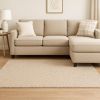 10' X 13' Modern Soft Tan Indoor Area Rug