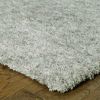 10' X 13' Modern Shaggy Soft Gray Indoor Area Rug