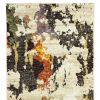 10' X 14' Beige and Black Power Loom Runner Rug