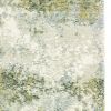 10' X 14' Blue Green Power Loom Runner Rug