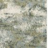 5' X 7' Blue Green Power Loom Area Rug