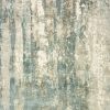 6' X 9' Blue And Gray Abstract Splash Indoor Area Rug