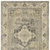 10' X 13' Beige And Gray Traditional Medallion Indoor Area Rug