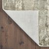 9' X 12' Gray And Ivory Abstract Splash Indoor Area Rug