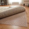 2' x 3' Brown Non Slip Outdoor Rug Pad