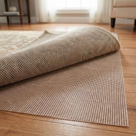 2' x 3' Brown Non Slip Outdoor Rug Pad
