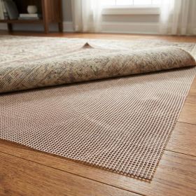 2' x 8' Brown Non Slip Outdoor Rug Pad