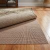 4' x 5' Brown Non Slip Outdoor Rug Pad