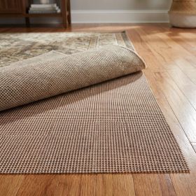 4' x 5' Brown Non Slip Outdoor Rug Pad