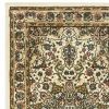 8' Ivory Beige Machine Woven Oriental Indoor Runner Rug