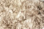 3' X 5' Brown Ombre Natural Sheepskin Area Rug