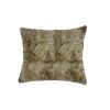 Set of Two Taupe Cowhide Throw Pillow