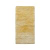 2" X 5" Natural Off White Medical Grade Double Sheepskin Throw Blanket