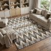 10' X 13' Taupe Dhurrie Area Rug